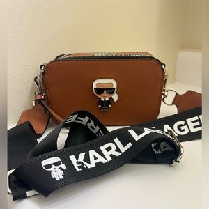 Small Karl Lagerfeld Camera Style Purse
